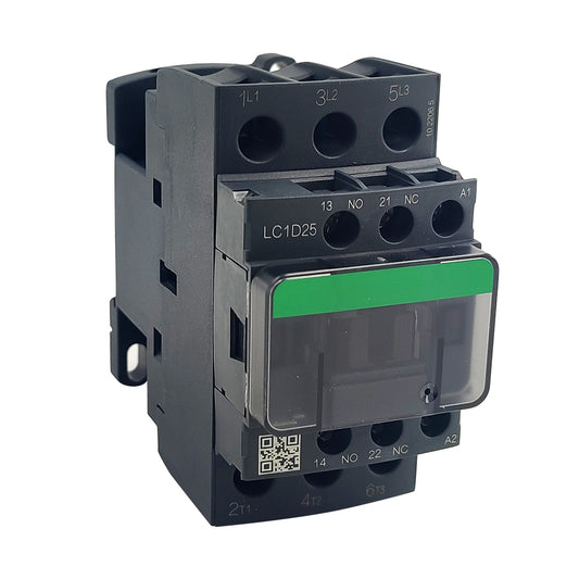 LC1D25P7 Contactor 240V coil 25A AC 3NO replace Schneider LC1D25P7 3P