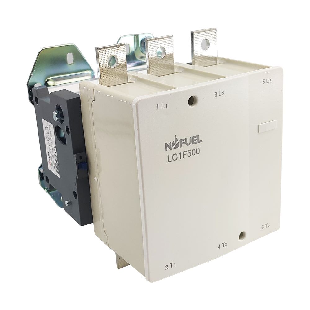 LC1F500G7 LC1F Magnetic Contactor 120V coil AC 3Pole 500A 3NO Non-Reversing