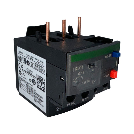 LRD01 Thermal Overload relays 0.1-0.16A apply to new LC1D contactor