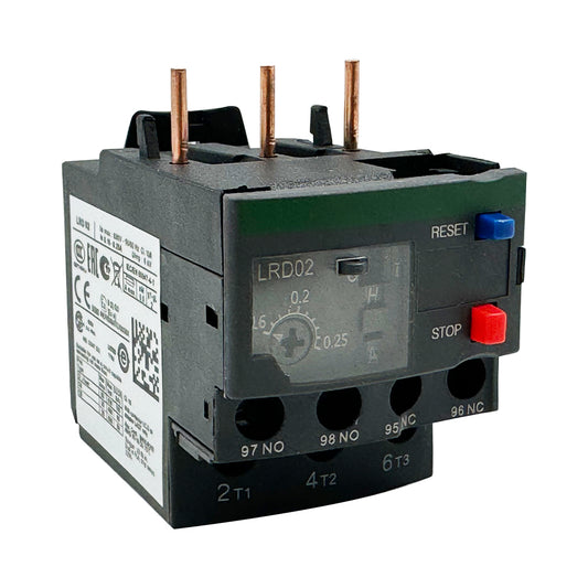 LRD02 Thermal Overload relays 0.16-0.25A apply to new LC1D contactor
