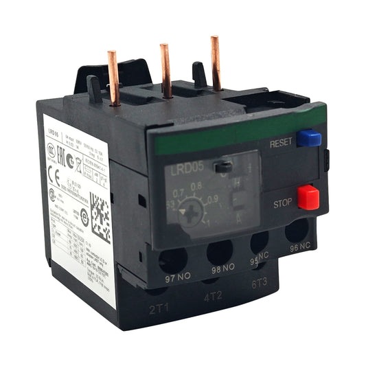 LRD05 Thermal Overload relays 0.63-1A apply to new LC1D contactor