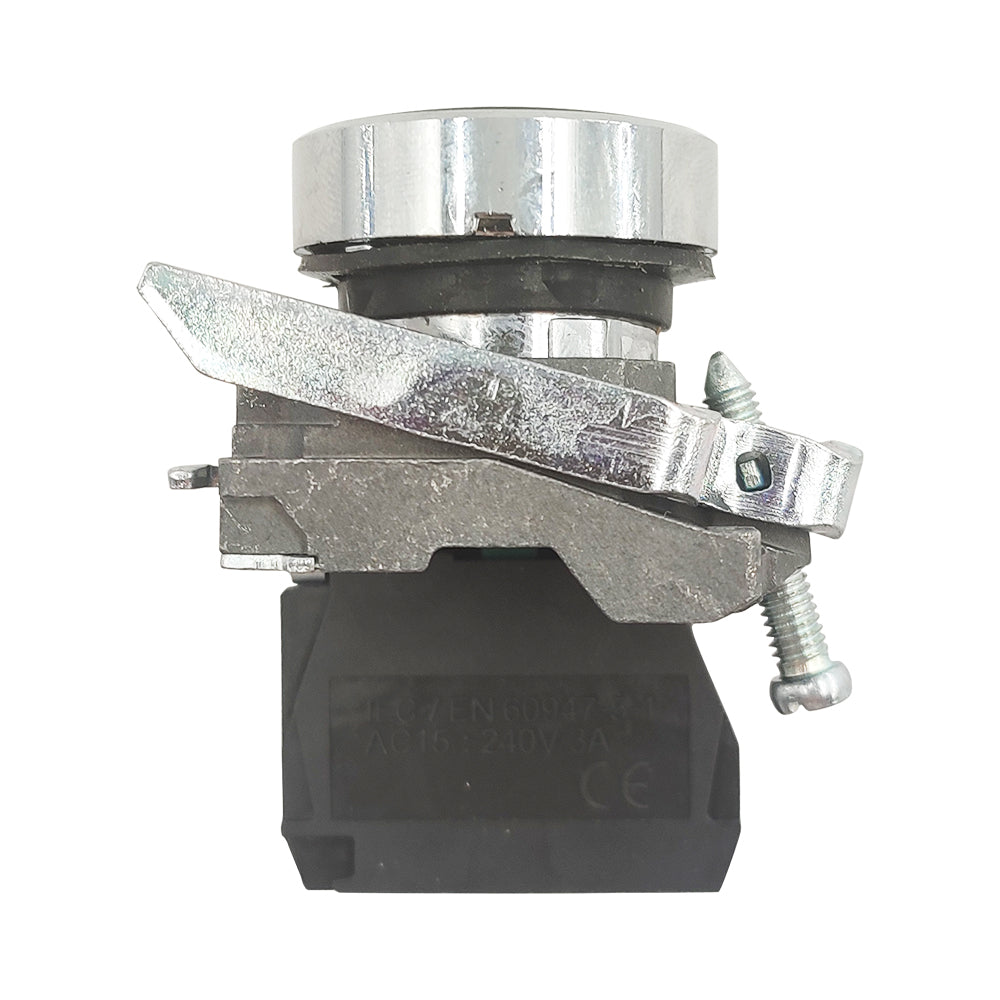XB4BA21 Push button metal XB4 flush black 22mm 1NO