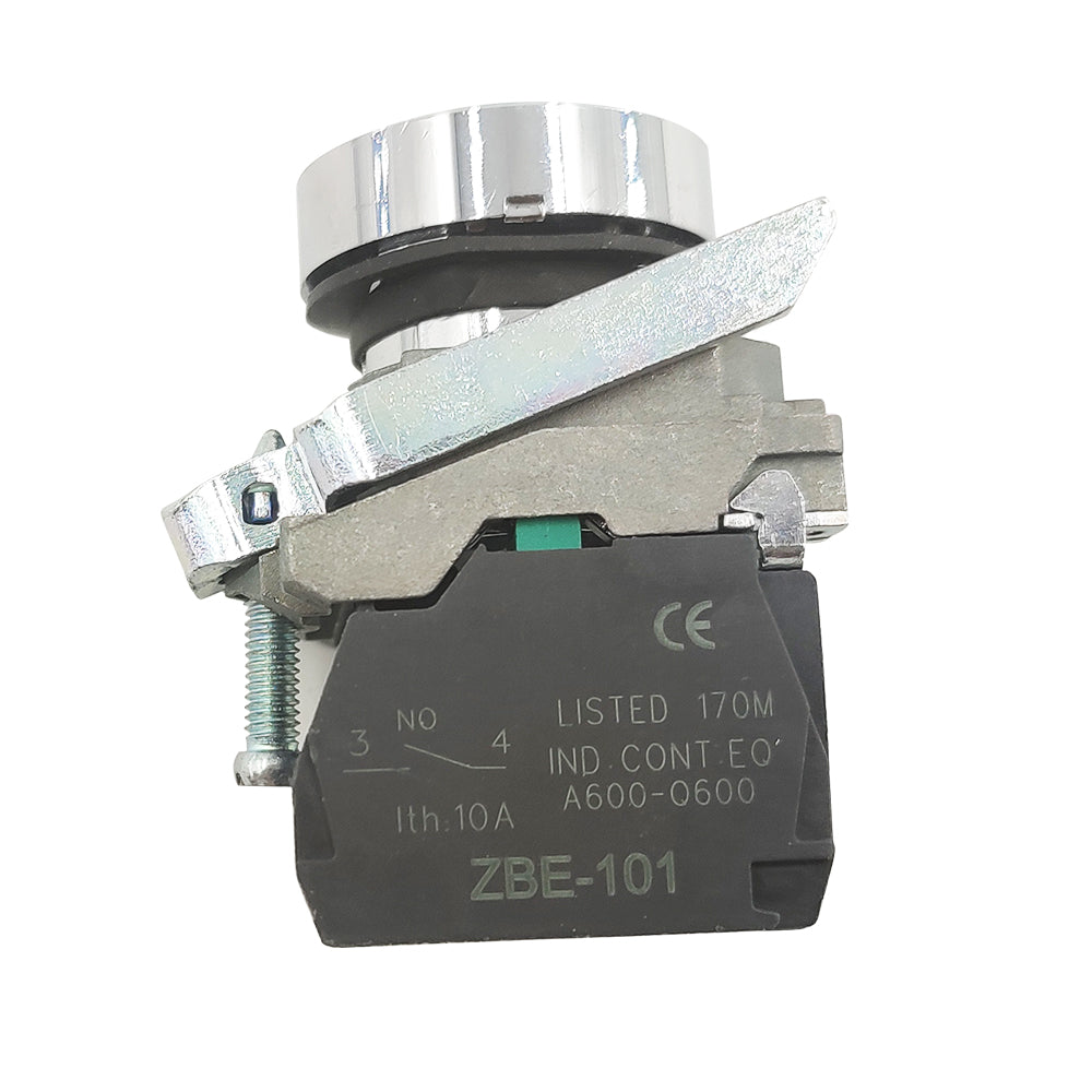 XB4BA3311 Push button metal XB4 flush green 22mm I 1NO