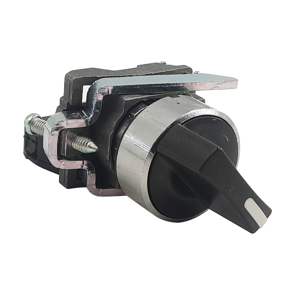 XB4BD21 Selector switch XB4 metal black 22mm 1NO