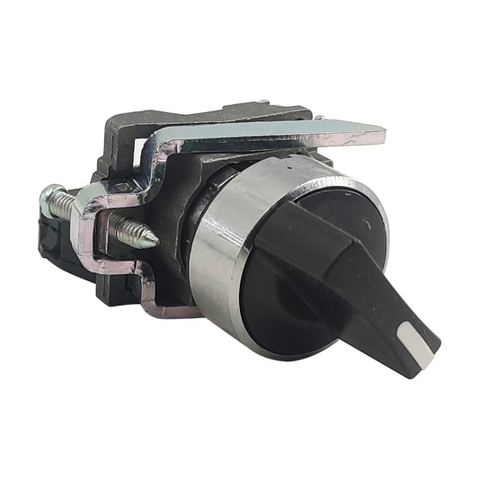 XB4BD21 Selector switch XB4 metal black 22mm 1NO