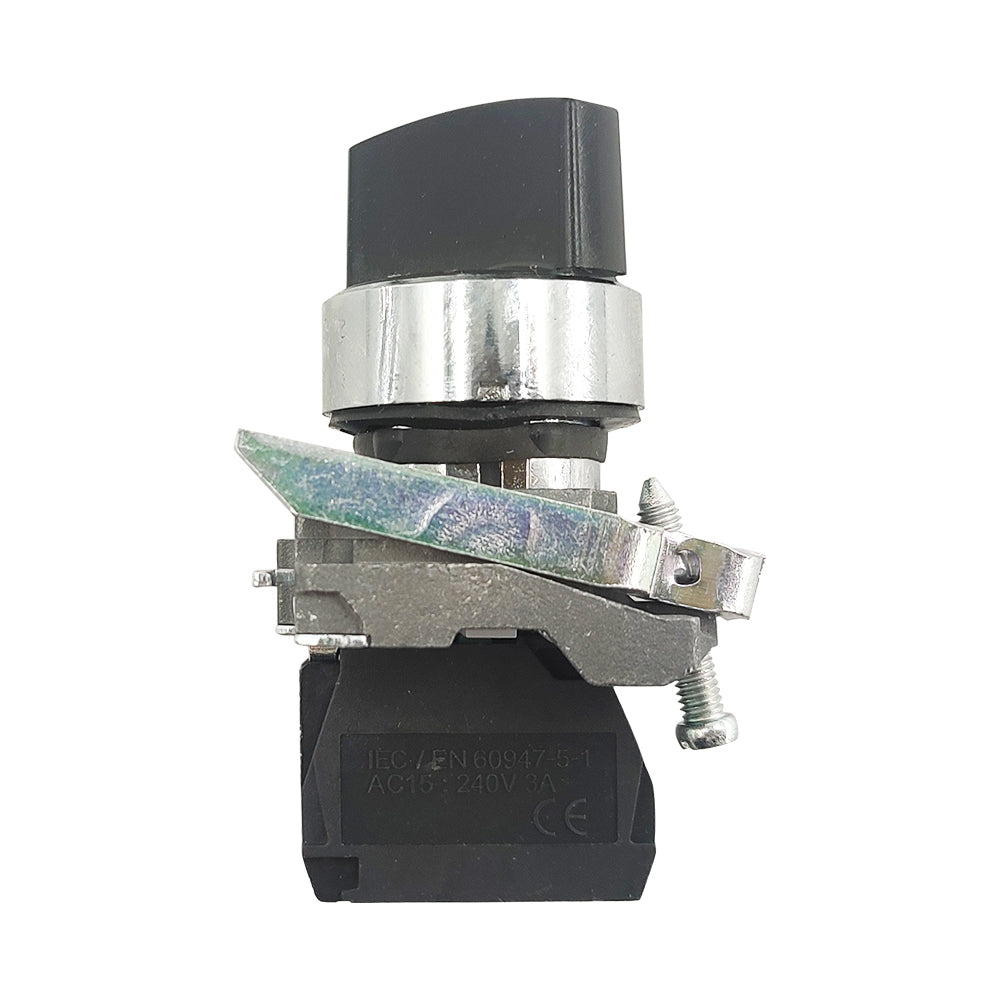 XB4BD21 Selector switch XB4 metal black 22mm 1NO