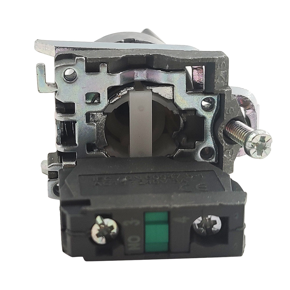 XB4BD21 Selector switch XB4 metal black 22mm 1NO