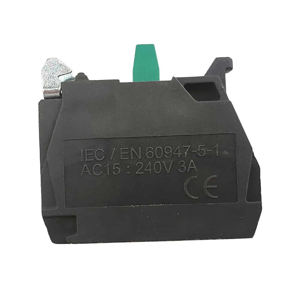 ZBE101 Single contact block XB4 silver alloy screw clamp terminal 1NO
