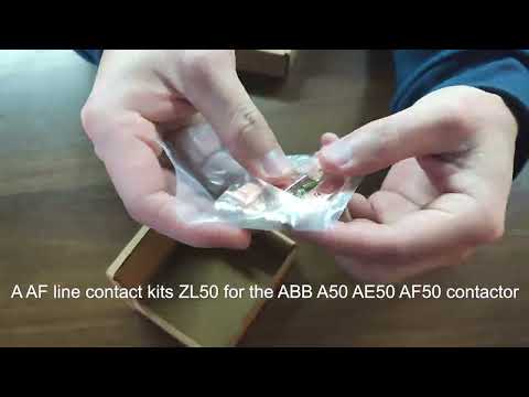 A AF line contact kits ZL50 for the ABB A50 AE50 AF50 contactor