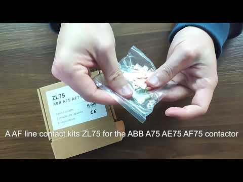 A AF line contact kits ZL75 for the ABB A75 AE75 AF75 contactor