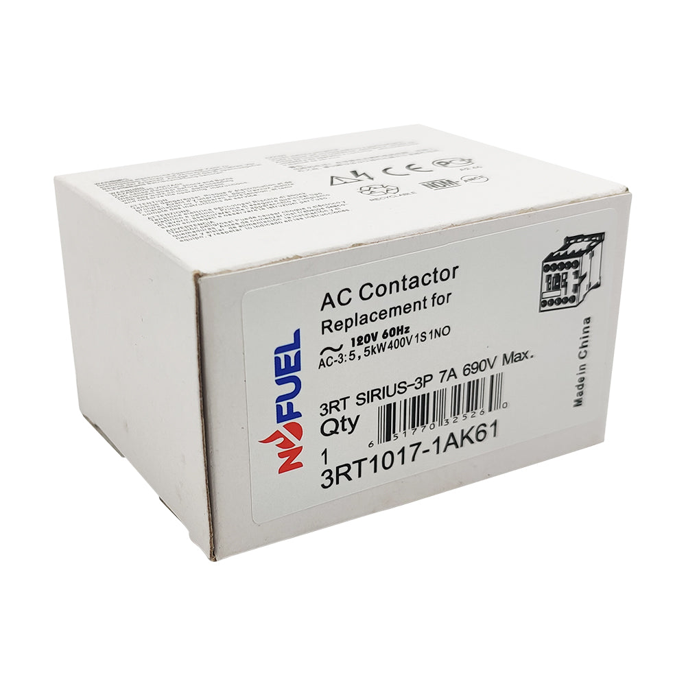 3RT1017-1AK61 AC Contactor 120V for Siemens 3RT1017