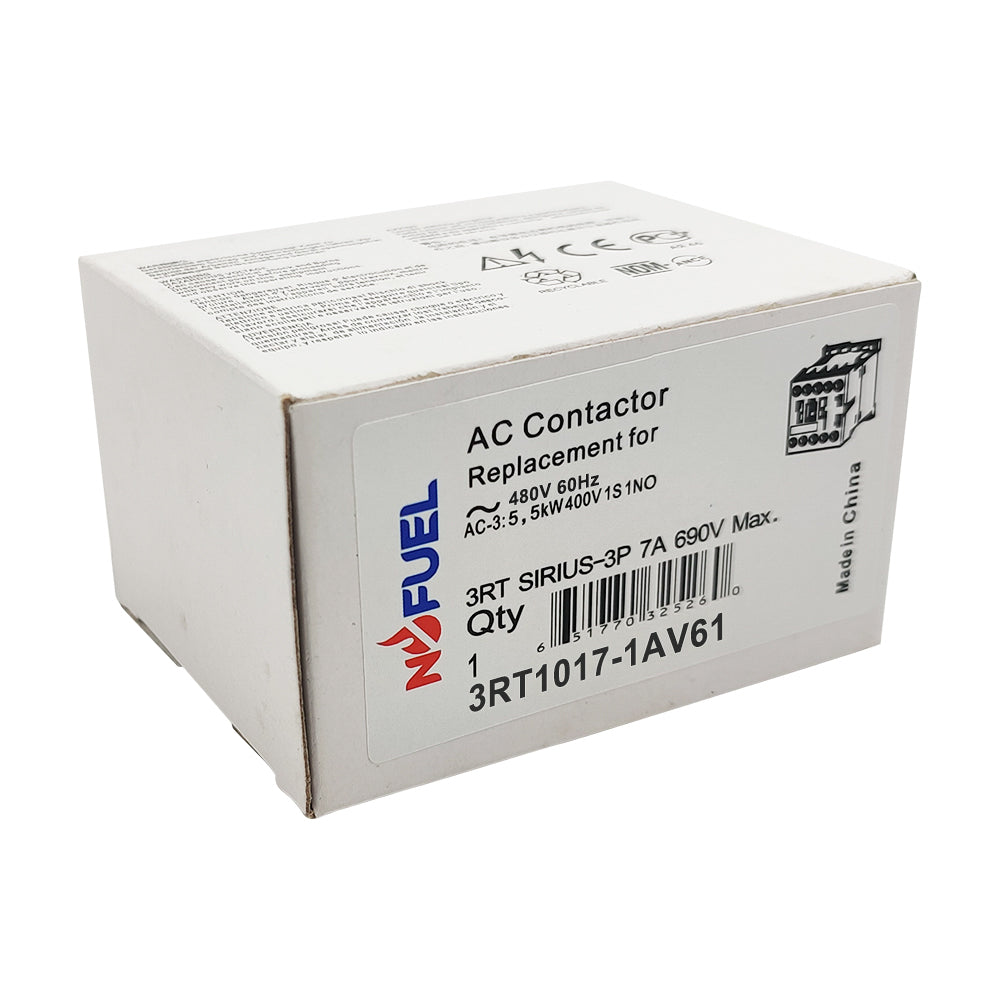 3RT1017-1AV61 AC Contactor 480V for Siemens 3RT1017