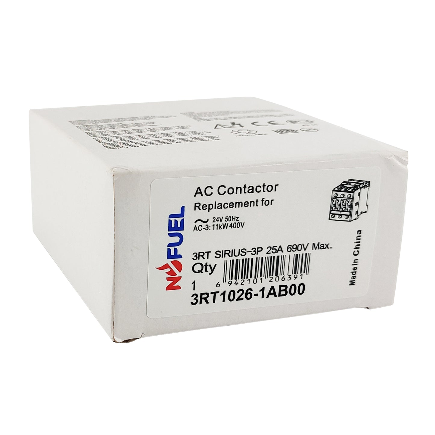 3RT1026-1AB00 AC Contactor 24V Fit for Siemens 3RT1026