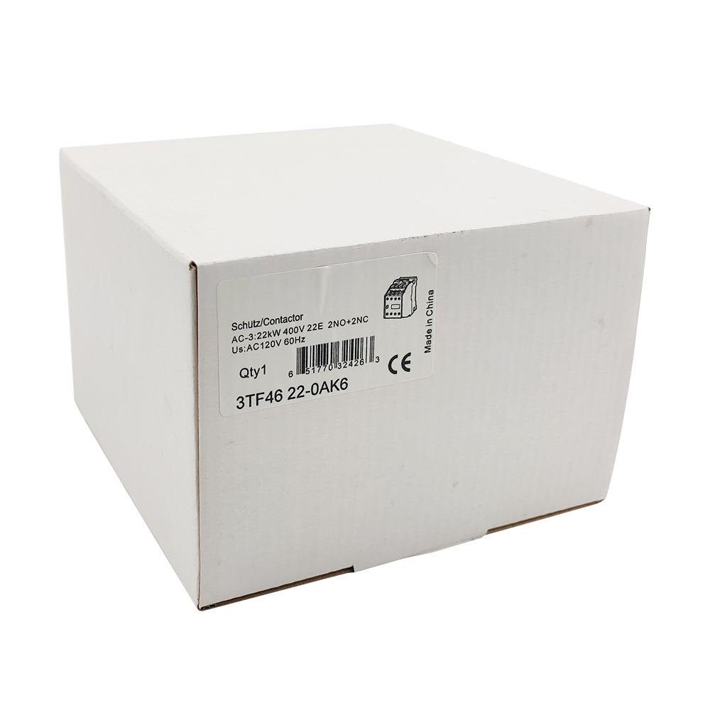 NEW 3TF4622-0AK6 replace Siemens Contactor 3TF46 110/120V 45A 2NO/2NC