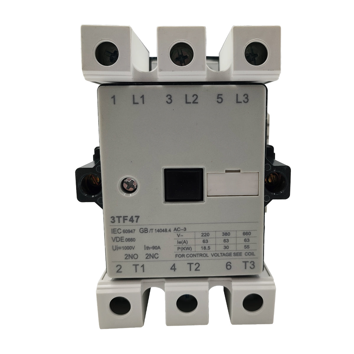 NEW 3TF4722-0AK6 replace Siemens Contactor 3TF47 110/120V 63A 2NO/2NC