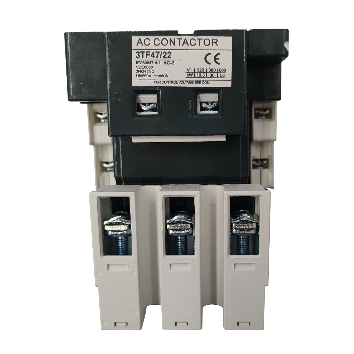 NEW 3TF4722-0AK6 replace Siemens Contactor 3TF47 110/120V 63A 2NO/2NC