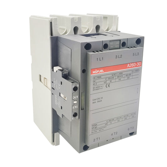 A260-30-11 Contactor 24V coil AC 260A replace ABB Contactor A260-30-11