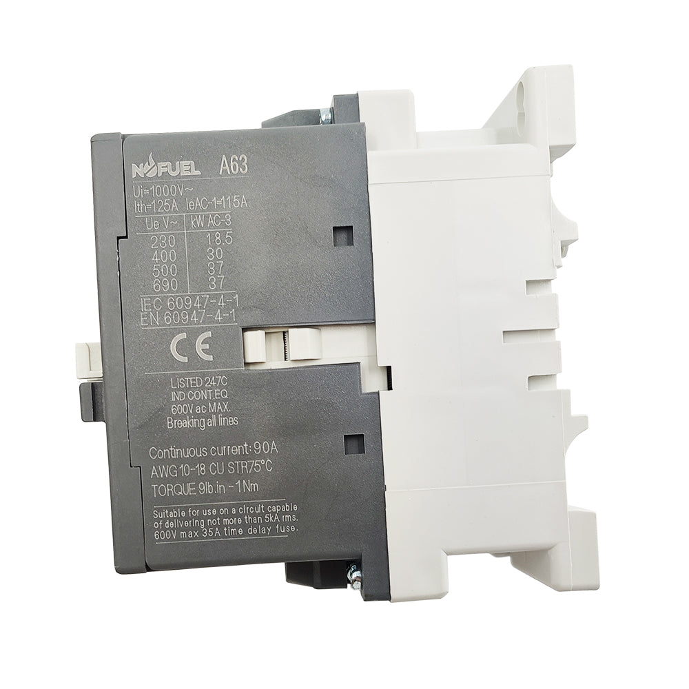 A63-30-11 Magnetic Contactor same as ABB A63-30-11 63A AC 240V 1NO1NC