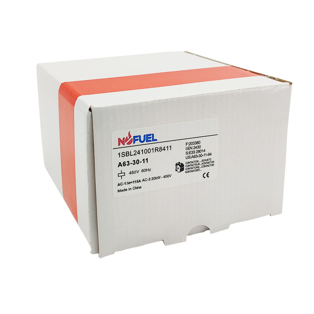 A63-30-11 Magnetic Contactor same as ABB A63-30-11 63A AC 480V 1NO1NC