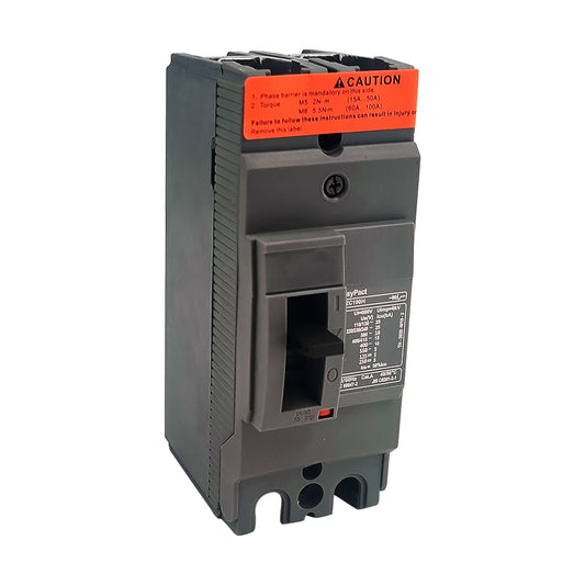 NEW EZC100H2100 Circuit breaker EasyPact EZC100H TMD 100A 2p 2d