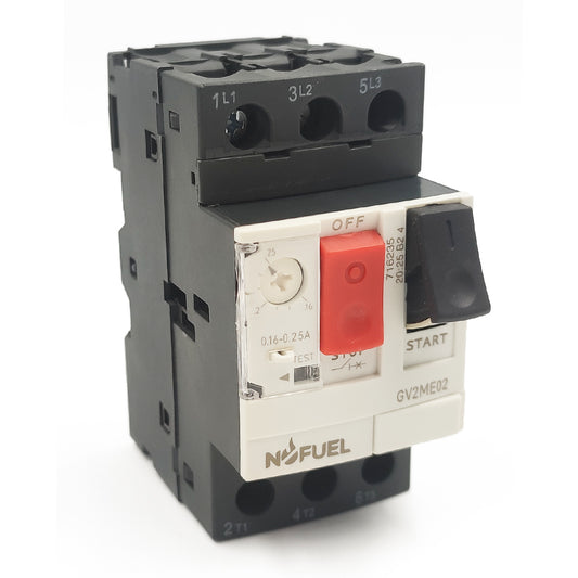 NEW GV2ME02 Motor circuit breaker button control