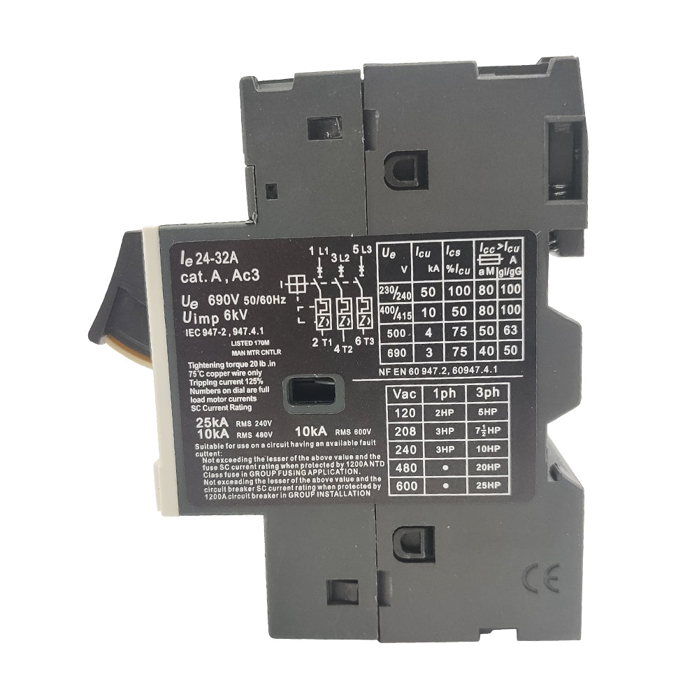 NEW GV2ME32 Motor circuit breaker button control