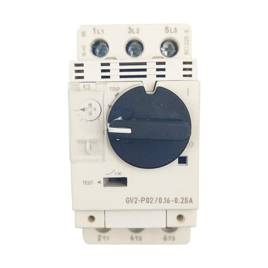NEW GV2P02 Motor circuit breaker control by rotary knob