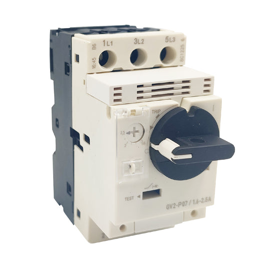 NEW GV2P07 Motor circuit breaker control by rotary knob