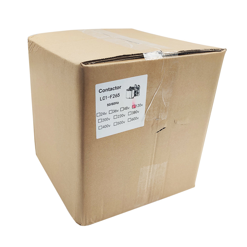 LC1F265G7 LC1F Magnetic Contactor 120V coil AC 3Pole 265A 3NO Non-Reversing