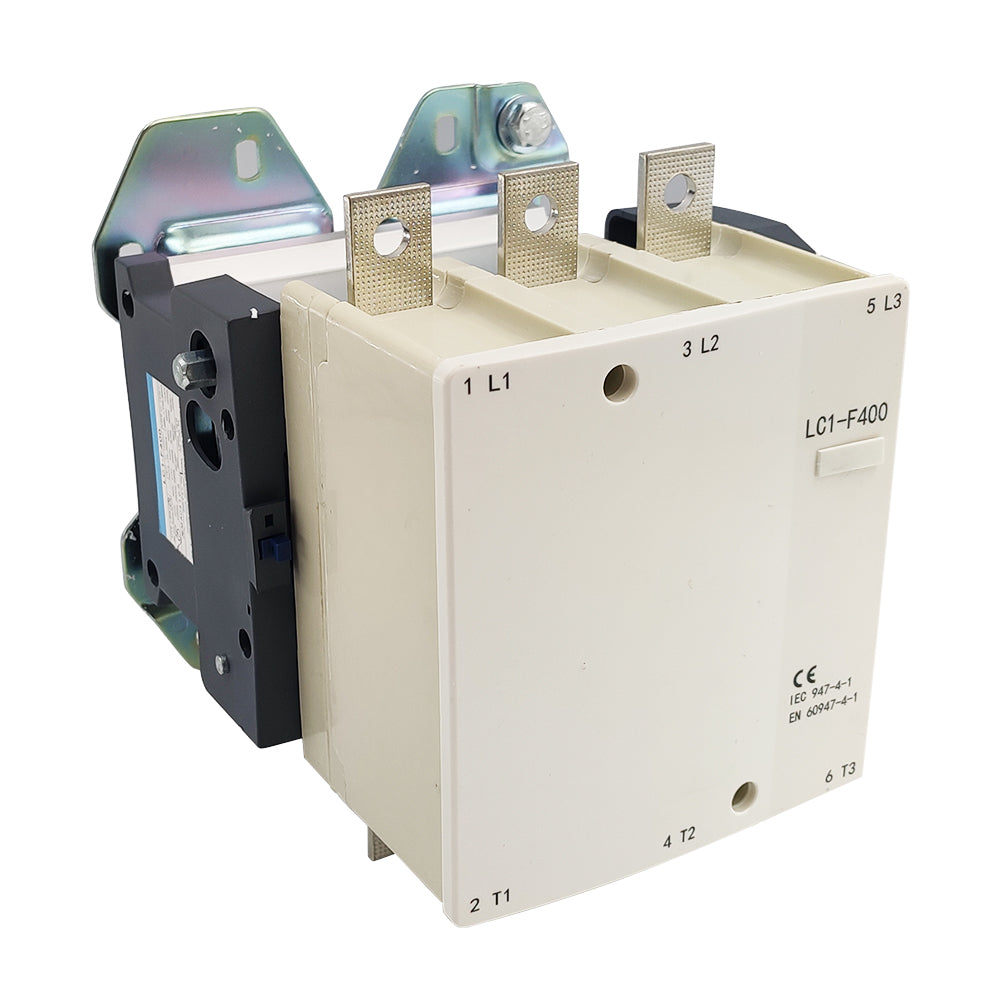 LC1F400G7 LC1F Magnetic Contactor 120V coil AC 3Pole 400A 3NO Non-Reversing