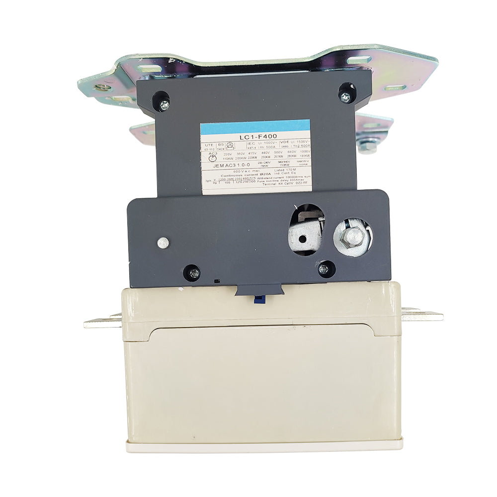 LC1F400G7 LC1F Magnetic Contactor 120V coil AC 3Pole 400A 3NO Non-Reversing