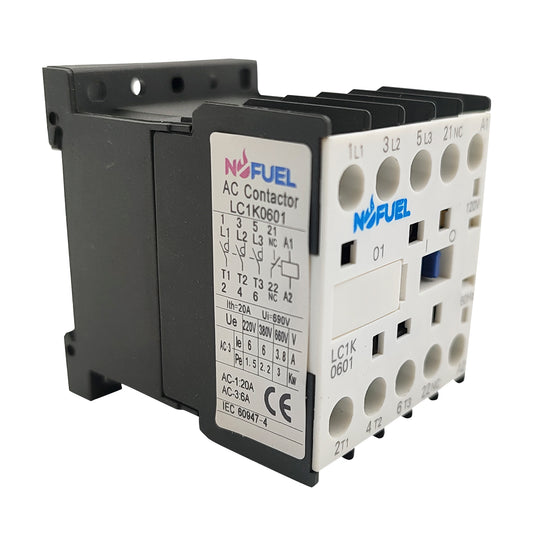 LC1K0601G7 Contactor 1NC 3P 6A replacement Schneider LC1K0601 120V
