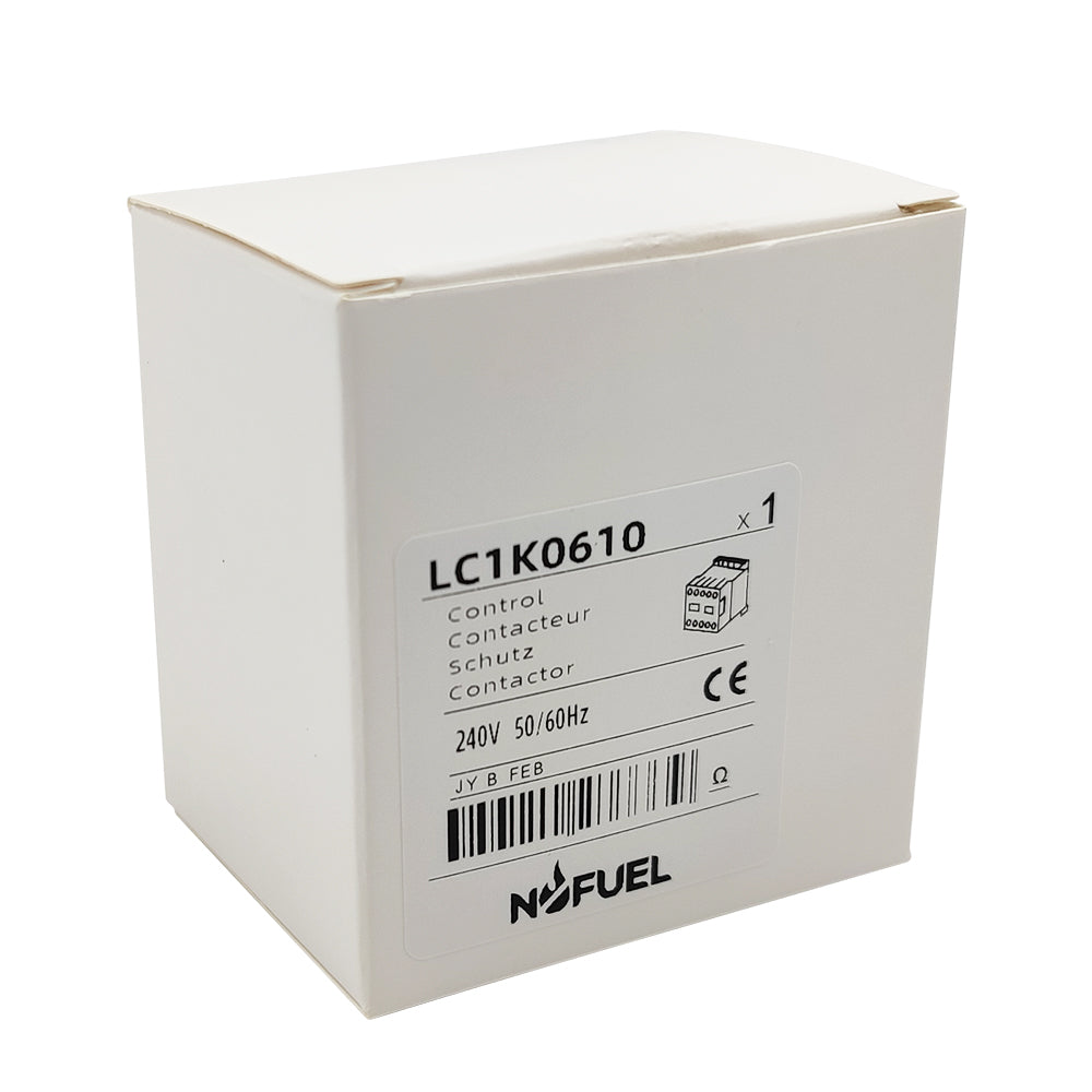 LC1K0601U7 Contactor 240V coil 1NC 6A 3P replace Schneider LC1K0601