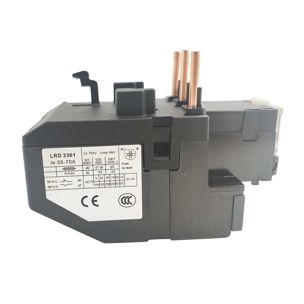 NEW Thermal Overload Relay LRD3361 55-70A fit for new LC1D80 LC1D95
