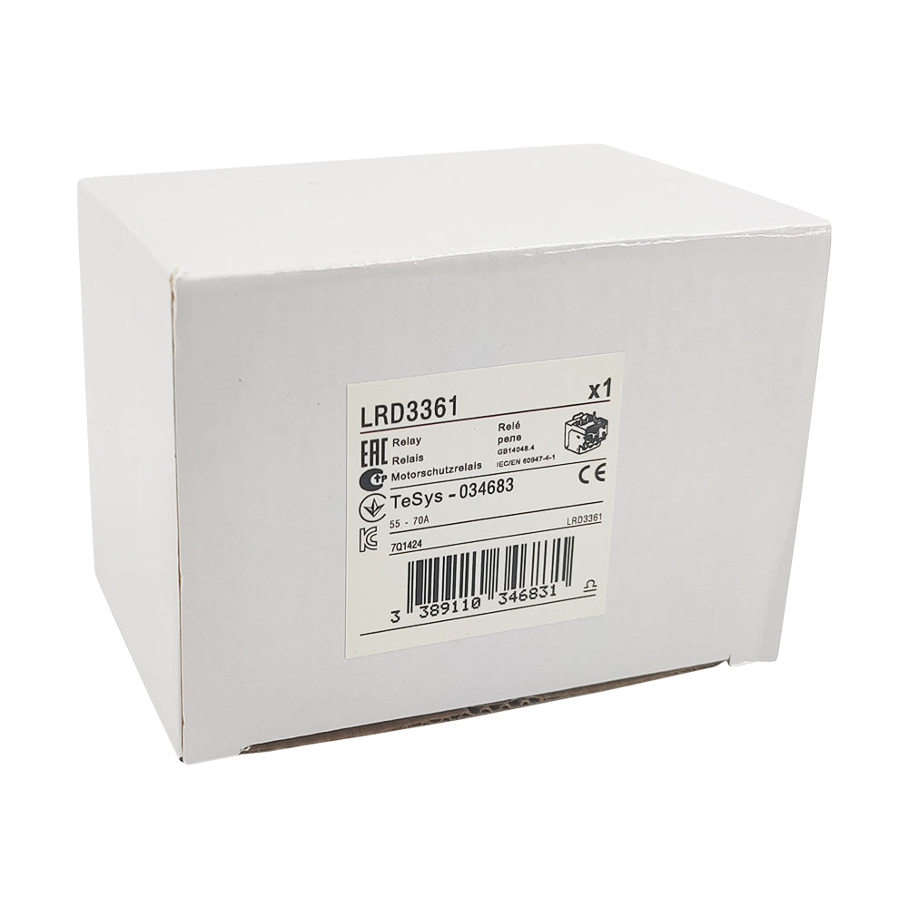 NEW Thermal Overload Relay LRD3361 55-70A fit for new LC1D80 LC1D95