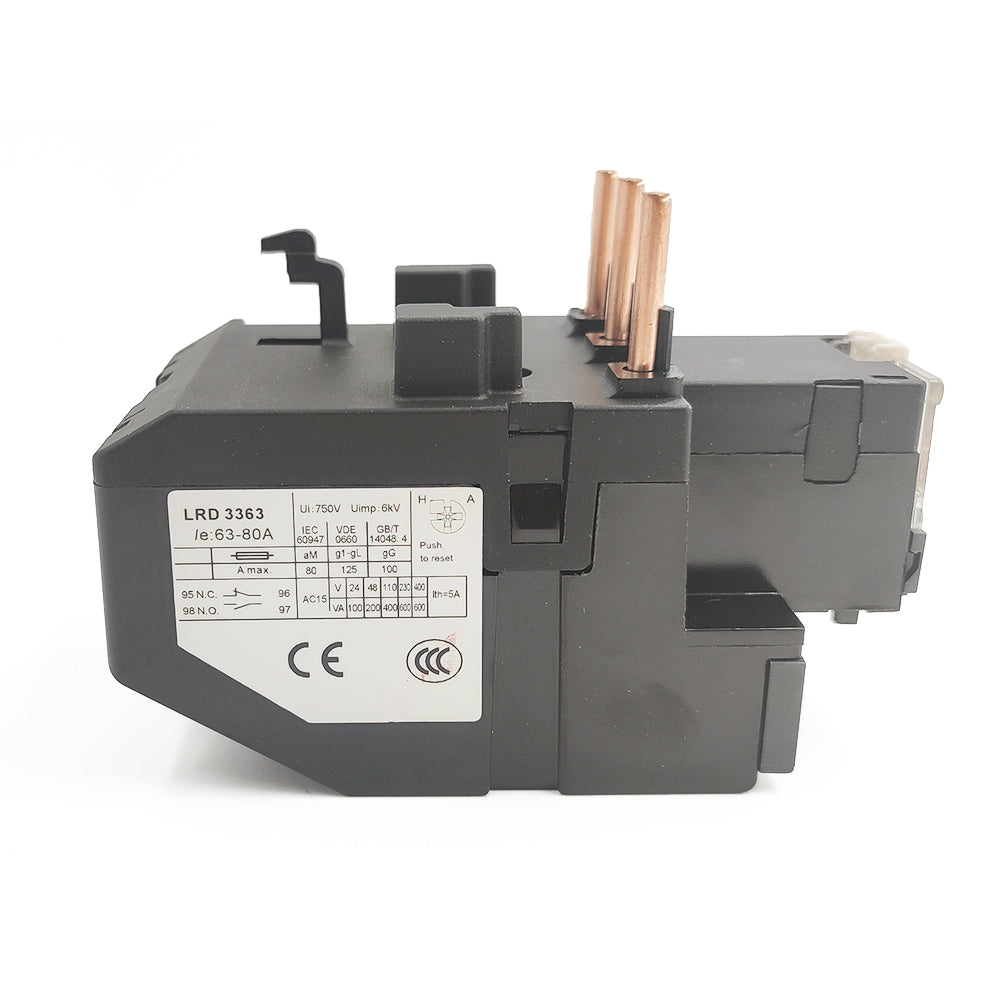 NEW LRD3363 Thermal Overload Relay 63-80A fit for new LC1D80 LC1D95