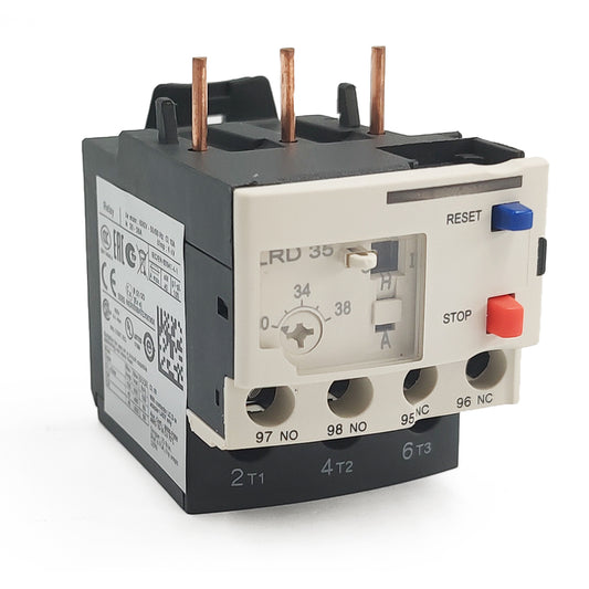 LRD35 Thermal Overload relays 30-38A apply to new LC1D contactor