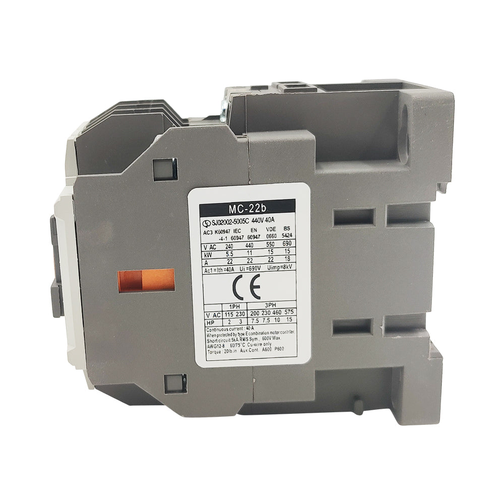 MC-22B 120V 22A 1NO 1NC Replacement LS MC AC contactor MC-22b