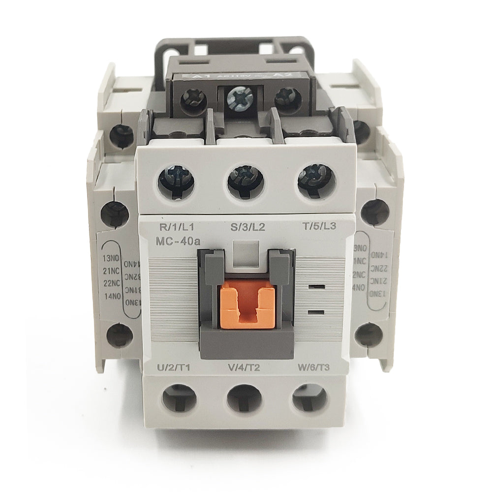 AC contactor MC-40A AC 24V 40A used for LS MC 3P AC contactor MC-40a