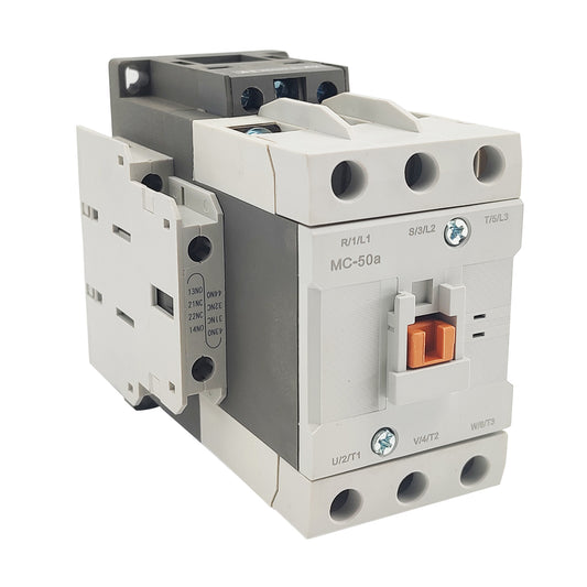 AC contactor MC-50A AC 24V 50A used for LS MC 3P AC contactor MC-50a