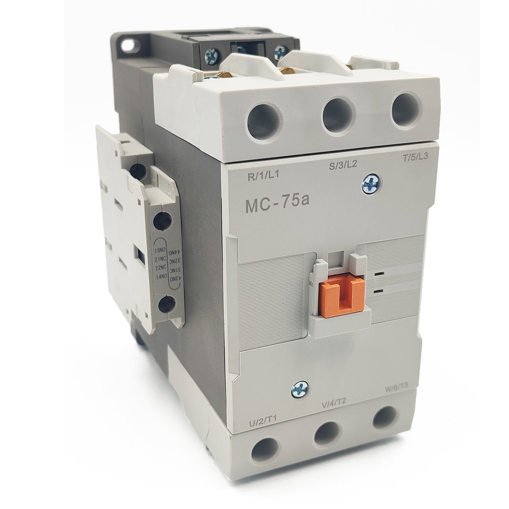 MC-75a AC Contactor replace LS MC-75a 3P 2NO 2NC 220V contactor
