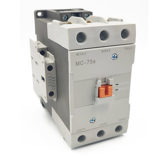 MC-75a AC Contactor replace LS MC-75a 3P 2NO 2NC 220V contactor