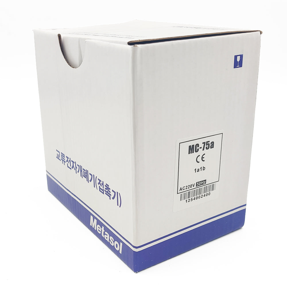 MC-75a AC Contactor replace LS MC-75a 3P 2NO 2NC 220V contactor