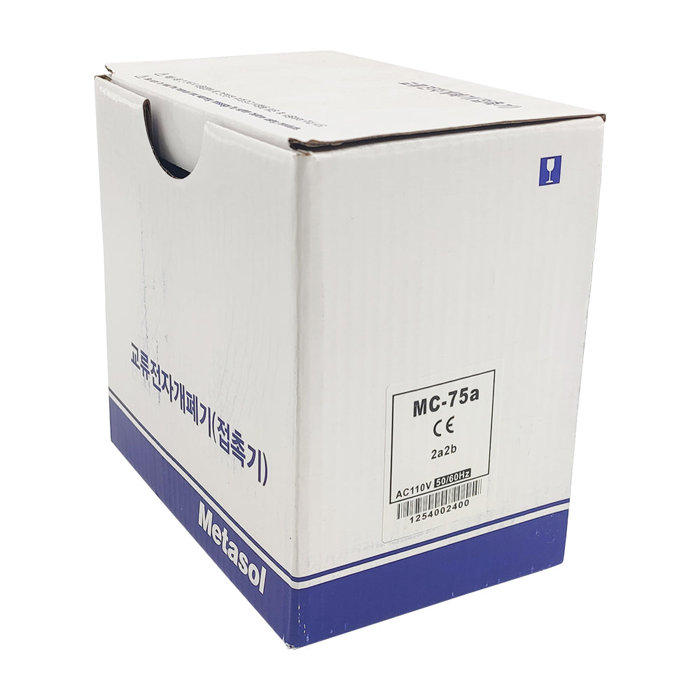 MC-75a AC contactor 120V coil 75A 3P replace LS MC contactor MC-75a-22