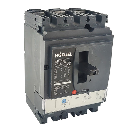 LV429630 NSX100F TM100D 3P3D MCCB 100A Molded Case Circuit Breaker