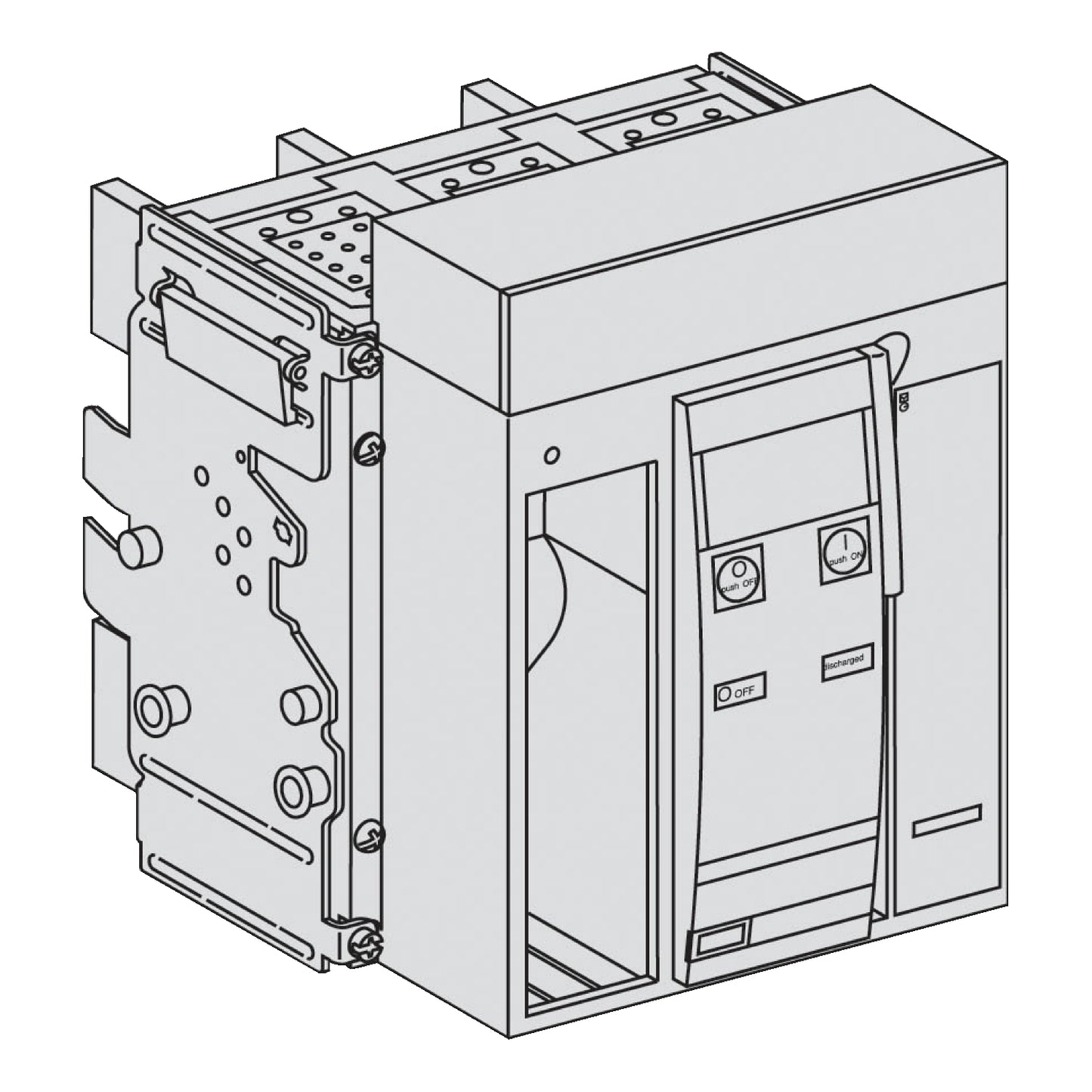 47231 circuit breaker Masterpact NT12H2 1250A 3P Micrologic 5.0 65299