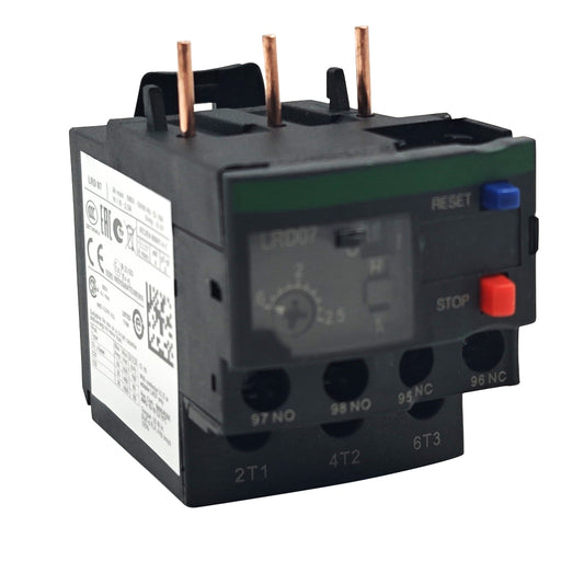 LRD07 Thermal Overload relays 1.6-2.5A apply to new LC1D contactor