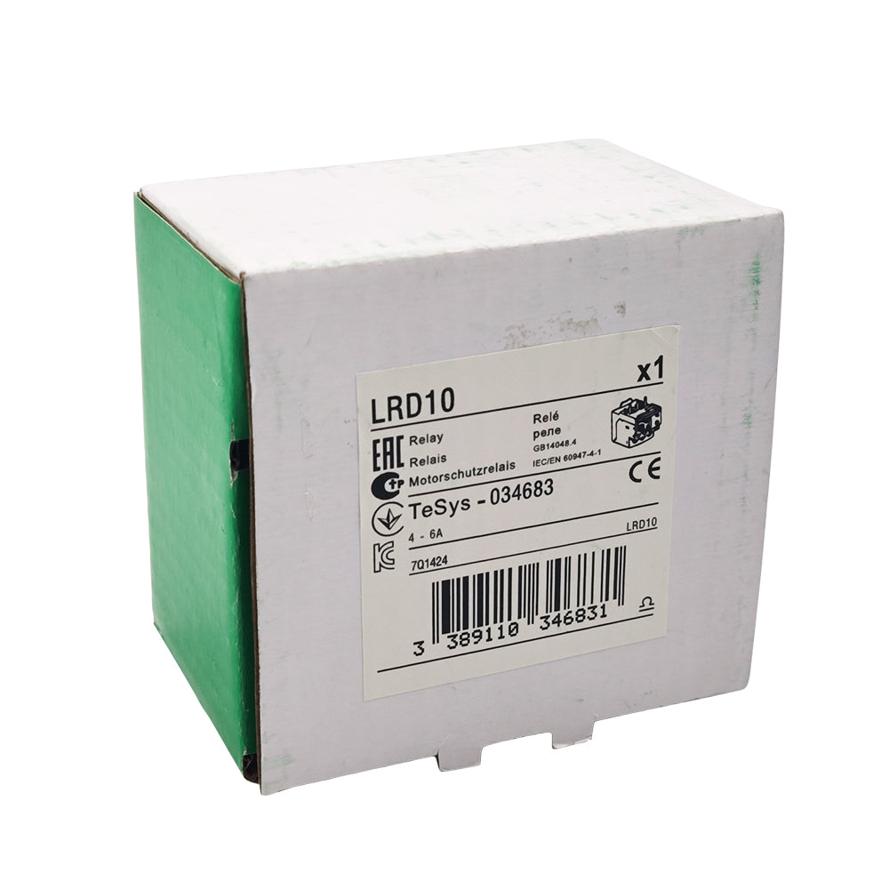 LRD10 Thermal Overload relays 4-6A apply to new LC1D contactor