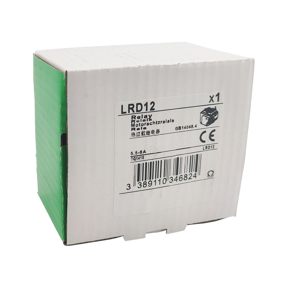 LRD12 Thermal Overload relays 5.5-8A apply to new LC1D contactor