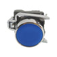 XB4BA61 Push button XB4 metal flush blue 22mm 1NO